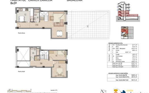 Квартира на улице De La Camèlia в Бадалоне