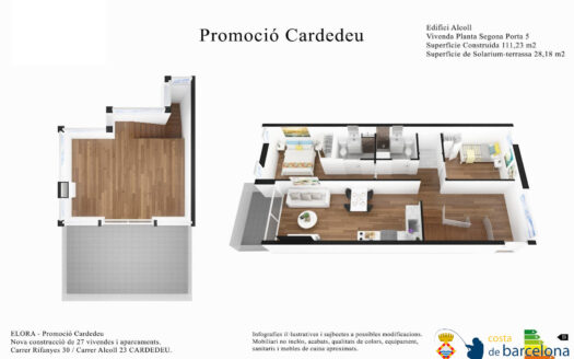 Квартира в Кардедеу