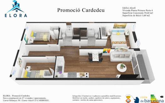 Квартира в Кардедеу