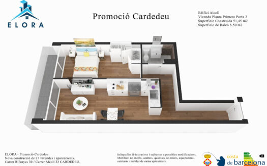 Квартира в Кардедеу