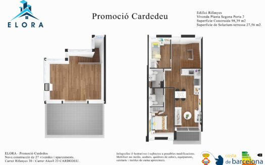 Квартира в Кардедеу